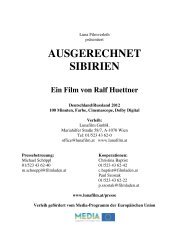 AUSGERECHNET SIBIRIEN Ein Film von Ralf - Luna Filmverleih