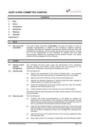 AUDIT & RISK COMMITTEE CHARTER - Woodside