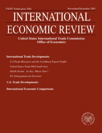 Office of Economics - USITC