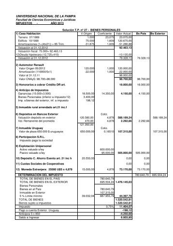 TP 27-2013 Solucion Bienes Personales.pdf - Facultad de Ciencias ...