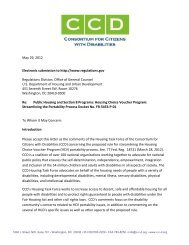 CCD letter on proposed HCV regs (.pdf, 144 KB) - National Low ...