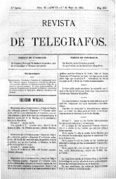 Revista de telÃ©grafos (1881 n.066) - Archivo Digital del COIT