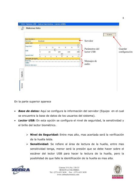 Manual software Scat remoto con usb.pdf - Zebra Electronica