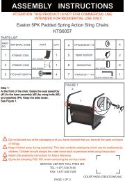 Download Chair Assembly Instructions - Big Lots