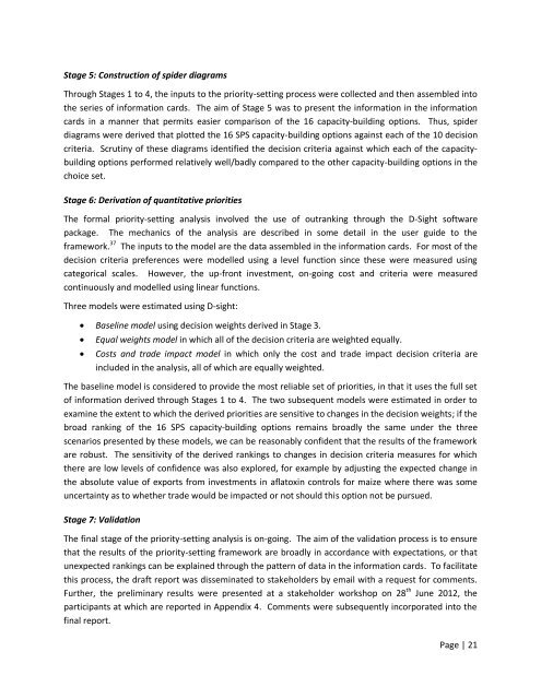 MCDA Final Report Malawi - Standards and Trade Development ...