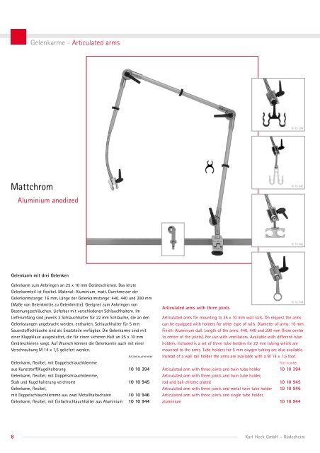 flexibility more space Medline shelf SYSTEM - Karl Heck GmbH