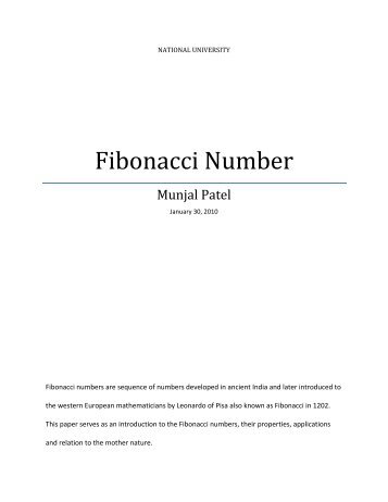 fibonacci-numbers