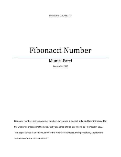 fibonacci-numbers