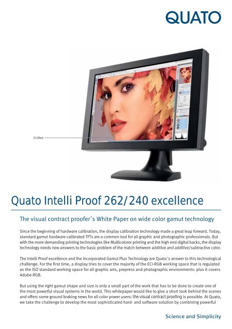 Quato Intelli Proof 262/240 excellence - La Tienda del CAD