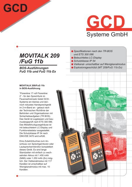 Systeme GmbH MOVITALK 209 /FuG 11b