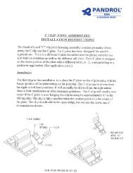 'C' Clip Joint Assembly - Pandrol USA