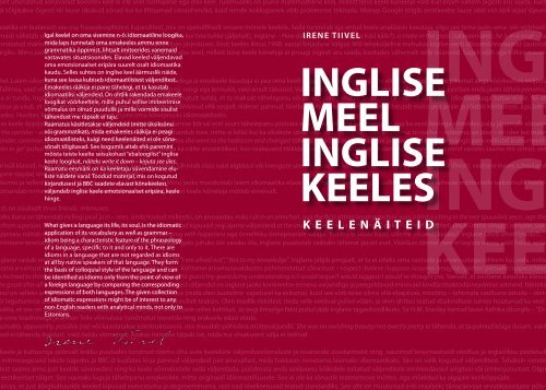 INGLISE MEEL INGLISE KEELES Irene Tiivel - E-Ait