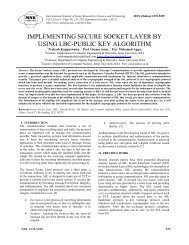 implementing secure socket layer by using lbc ... - MNK Publication