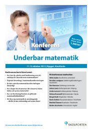 Underbar matematik - Skolporten