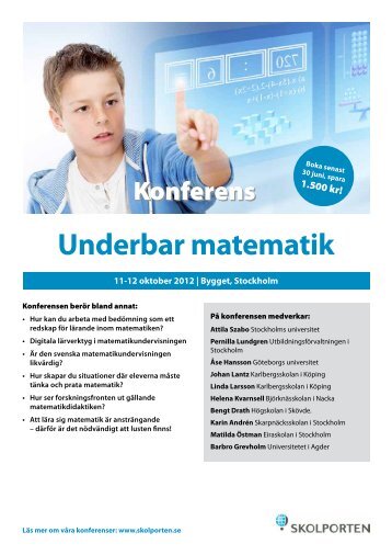 Underbar matematik - Skolporten