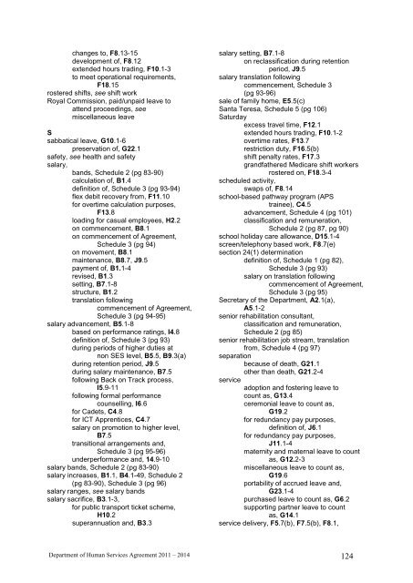 Department of Human Services Agreement 2011–2014 [pdf, 1.05mb]