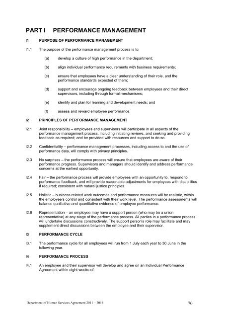 Department of Human Services Agreement 2011–2014 [pdf, 1.05mb]