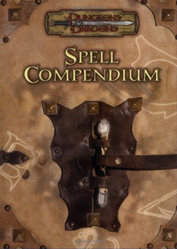 Spell Compendium.pdf - Index of