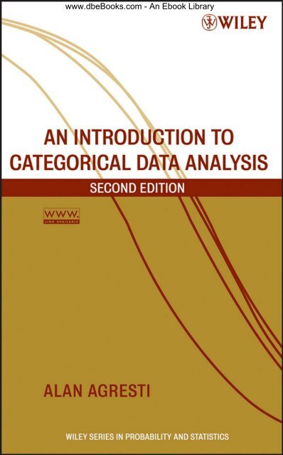 Introduction to Categorical Data Analysis