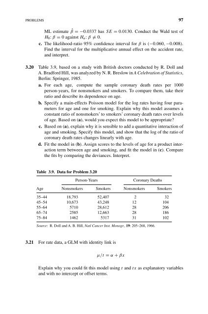 Introduction to Categorical Data Analysis