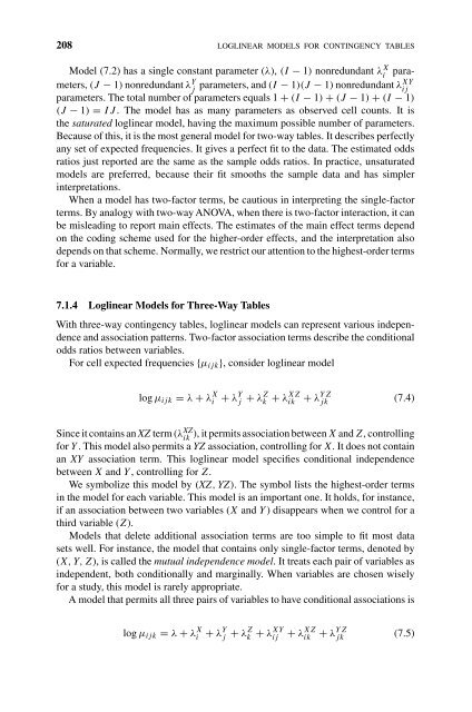 Introduction to Categorical Data Analysis