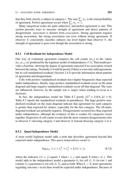 Introduction to Categorical Data Analysis