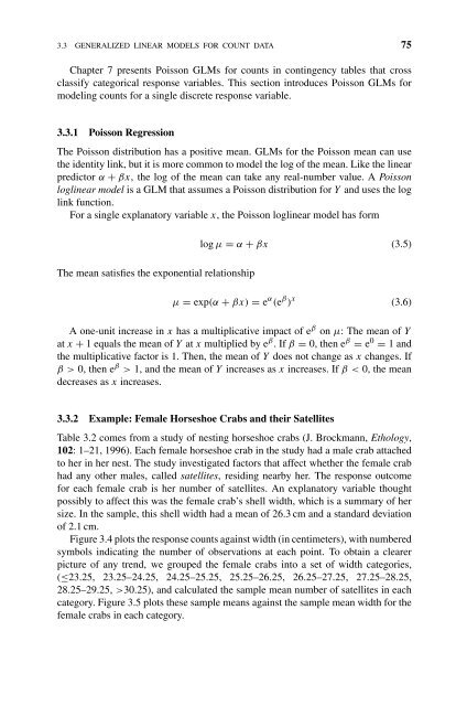 Introduction to Categorical Data Analysis