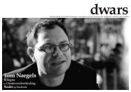 download PDF - dwars - Universiteit Antwerpen