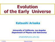 Katsushi Arisaka - UCLA Physics & Astronomy