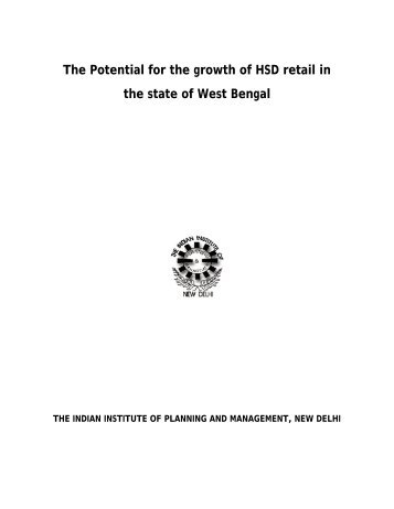 The Potential for the growth of HSD retail in - The IIPM Think Tank