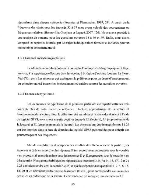 Les reprÃ©sentations initiales d'Ã©tudiants de l'UQAT en ... - Depositum