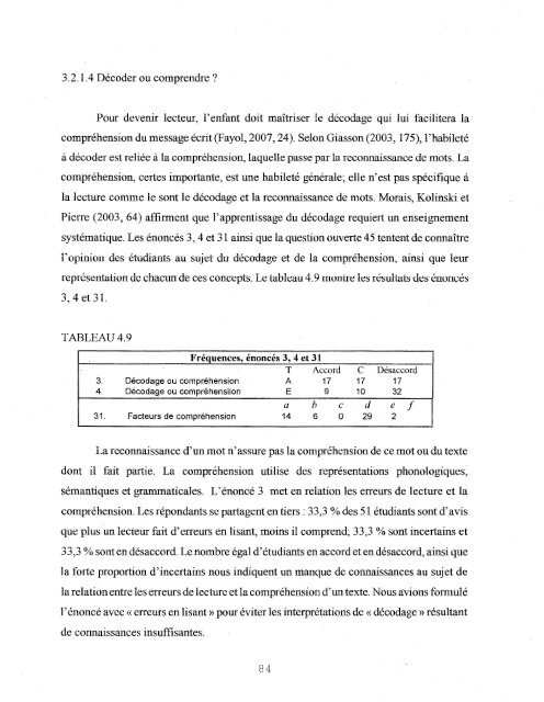 Les reprÃ©sentations initiales d'Ã©tudiants de l'UQAT en ... - Depositum