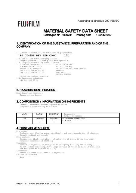 995241 - 01 - FJ DT-2RE DEV REP - Mayday Graphics