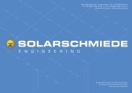 E N G I N E E R I N G - Solarschmiede