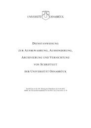 dienstanweisung zur aufbewahrung, aussonderung, archivierung