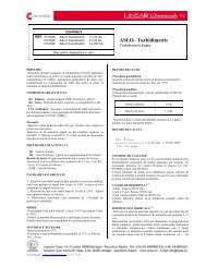 ASLO– Turbidimetric - Balmed