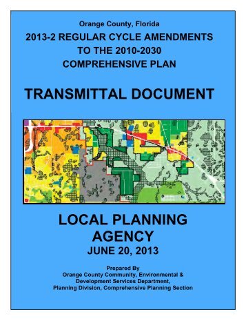 LPA Transmittal Document June 20, 2013
