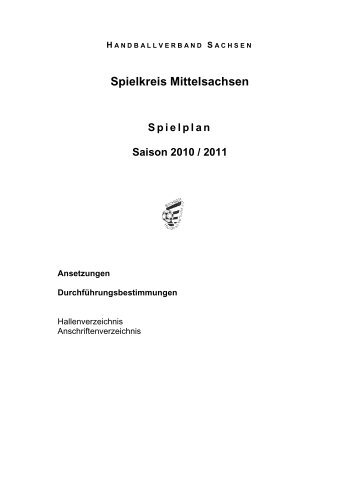 Spielkreis Mittelsachsen - Handball-Verband Sachsen eV