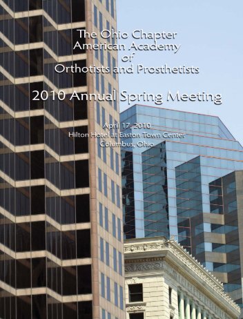 2010 Annual Spring Technical Meeting