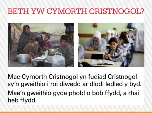 CYMORTH CRISTNOGOL - Christian Aid