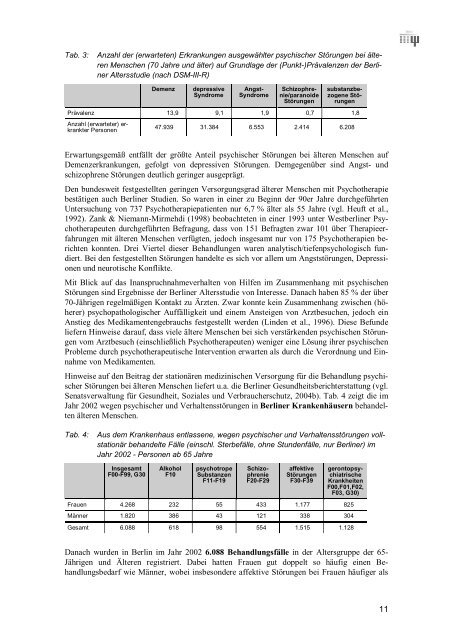 Kammerstudie FOGS (PDF, 1457 kb) - Kammer für Psychologische ...