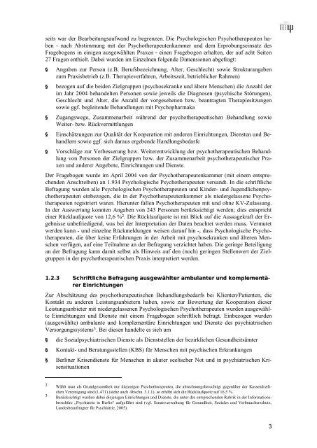 Kammerstudie FOGS (PDF, 1457 kb) - Kammer für Psychologische ...