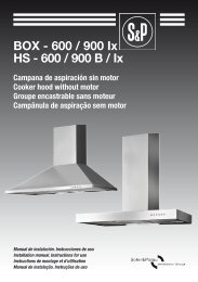 BOX - 600 / 900 Ix HS - 600 / 900 B / Ix - Soler & Palau Sistemas de ...