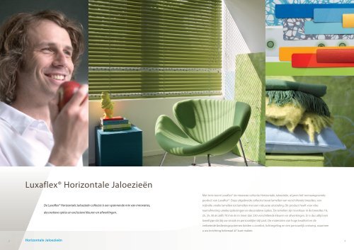 Luxaflex® Horizontale Jaloezieën - Eurlings Interieurs