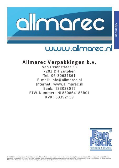 Allmarec Verpakkingen bv