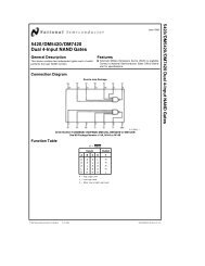 5420/DM5420/DM7420 Dual 4-Input NAND Gates