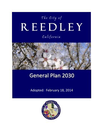 City of Reedley General Plan 2030