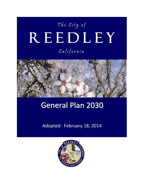 City of Reedley General Plan 2030