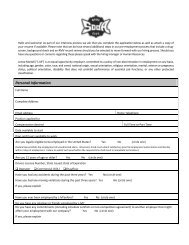 job application - Lenox-Martell Inc