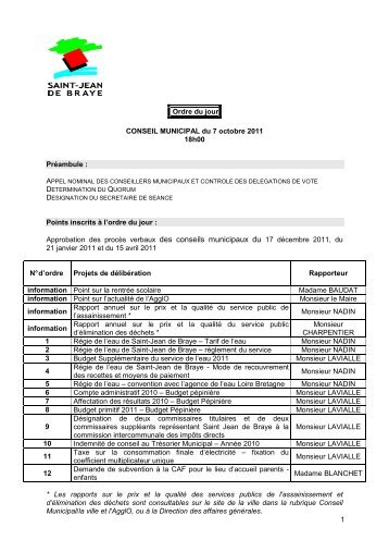 Ordre du jour CM du 07 octobre 2011 (pdf - 255,04 ko)